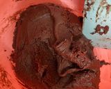 A picture of step 2 of Crinkle Chocolate Cookies.