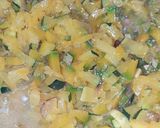 A picture of step 4 of Pumpkin sabzi.