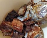 Foto langkah ke 2 dari resep Jangan Lombok Pindang / Sayur Cabe Hijau.