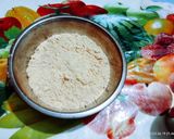 A picture of step 2 of Healthy tasty rosted gram(chana daal) Burfi.