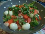 Tumis Brokoli Wortel Telur Puyuh