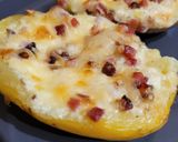 Töltött krumplihajók recept fázis 5 fotója