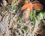 Foto del paso 8 de la receta: Tallarines con pollo