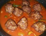 Foto del paso 2 de la receta: Tallarines con albóndigas 🍝