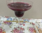 A picture of step 4 of Beetroot blueberry smoothie- recipe to boost and detox our body.