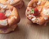 Une image de l'étape 3 de Petits Gâteaux moelleux fraises, mascarpone🍓.
