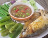 รูปขั้นตอนการทำที่ 7 ของ น้ำพริกกะปิ