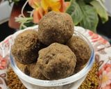 A picture of step 13 of Methi Sattu Laddoos (Fenugreek seeds laddu).