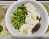 A picture of step 1 of Greek Tzatziki Dip.