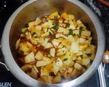 A picture of step 3 of Shalgam Ki Sabzi.