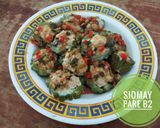 Foto langkah ke 3 dari resep Steamed Bakso terong / pare / tahu.