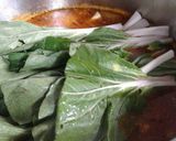 A picture of step 6 of Filipino style pork and vegestable stew (Lauya).