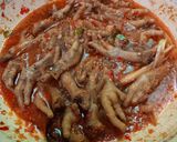 Foto langkah ke 4 dari resep Sambel Ceker Pedas Manis.