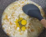 Foto langkah ke 3 dari resep Bubur Ayam Telur Puyuh MPASI.