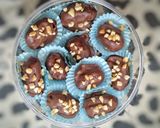 Foto langkah ke 8 dari resep Kurma Coklat Isi Hazelnut #RABUBARU.