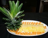 Foto del paso 4 de la receta: Plato de piña con semillas de sésamo y mandarinas