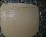 A picture of step 3 of Soft layered chapati.