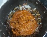 A picture of step 6 of Mutton with bitter gourd.