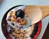 Hình bước làm 4 của món Bữa sáng nhẹ bụng với fruit yogurt