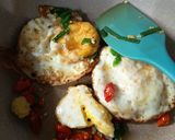 Foto langkah ke 4 dari resep Telur Ceplok Cabe Garam.