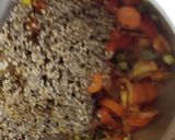 A picture of step 7 of Bajra Vegetable Khichadi #Pearl Millet Khichdi.