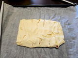Sfoglia con zucca,scamorza e speck