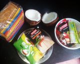 A picture of step 1 of Fried bread dhokla.