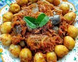 Foto langkah ke 4 dari resep Terong Balado Sambal Teri.