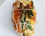 A picture of step 8 of My Chedder Cheese & Asparagus Stuffed Chicken Breast 🤩.