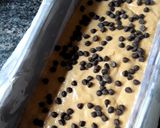 A picture of step 8 of Chocolate Chip Coffee loaf cake (Eggless).