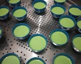 Foto langkah ke 5 dari resep Kue talam tepung beras pandan.