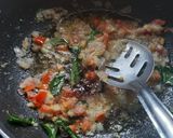 A picture of step 5 of Liver gizzard sukka.
