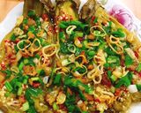 Hình bước làm 2 của món Cà tím nướng mỡ hànhBằng lò nướng
