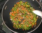 A picture of step 4 of Quinoa Rice with grilled Cottage Cheese.
