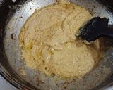 A picture of step 6 of Methi Malai Matar.