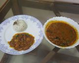 A picture of step 4 of RAJMA(red kidney beans curry).