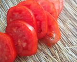 Une image de l'étape 2 de Tarte fine aux tomates 🍅 pesto jambon cru.