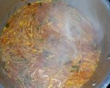 A picture of step 5 of Spicy Spaghetti.