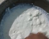 A picture of step 2 of Homemade butter.