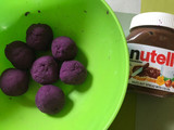 Klepon Ungu Isi Nutella