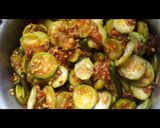 A picture of step 6 of Ridge gourd.