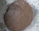 A picture of step 1 of Ragi flour pizza.