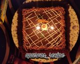 A picture of step 9 of Eggless black forest cake without oven.