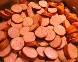 A picture of step 3 of Drunken 🥴 Bbq Smoked Sausage.