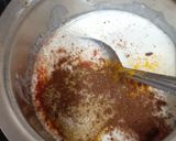 A picture of step 2 of Potato, Capsicum & Onion --- A Gujarati vegetable (Vara nu Saak).
