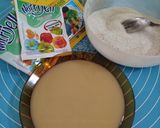 Foto langkah ke 1 dari resep Puding Buah Kaca Melon.