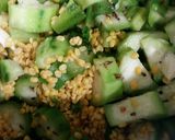 A picture of step 4 of Ridge gourd Dal.