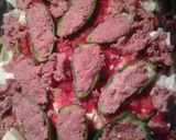A picture of step 5 of Spicy roasted cornbeef and cabbage.