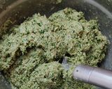 Foto del paso 2 de la receta: Budín integral de espinacas y queso sin horno 😋