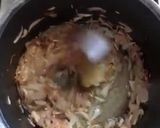 A picture of step 4 of Aloo gosht.